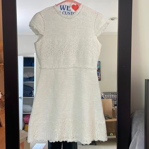 White Zara dress